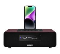 Sangean DDR-38 Radio de table DAB+, DAB, FM Apple Dock, AUX, Bluetooth fonction