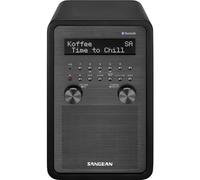 Sangean Radio de table DDR-60 – DAB+/DAB/FM, AUX, Bluetooth, NFC, télécommande, réveil – noir