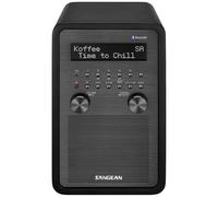 Sangean DDR-60 Radio de table DAB+, DAB, FM AUX, Bluetooth, NFC avec télécommande, fonction réveil noir