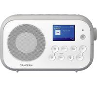 Sangean Radio portable DPR-42BT DAB+, FM, Bluetooth Blanc-Gris