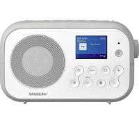 Sangean DPR-42BT White-Grey Radio portative DAB+, FM Bluetooth blanc, gris