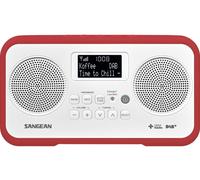 DPR-77 Radio de table DAB+, DAB, FM verrouillage clavier rouge
