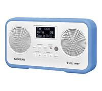 Sangean-DPR-77 - Radio portative DAB - 1 Watt - blanc, bleu