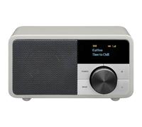 Sangean Genuine Mini DDR-7 Radio de table DAB+, FM AUX, Bluetooth argent