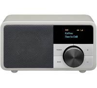 Sangean Radio de table Genuine Mini DDR-7 DAB+, FM, AUX, Bluetooth Argent