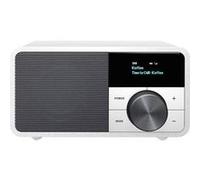 Sangean Radio de table Genuine Mini DDR-7 DAB+, FM, AUX, Bluetooth Argent