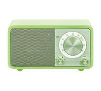 Sangean Genuine mini WR-7 vert Radio de table portable rétro avec Bluetooth