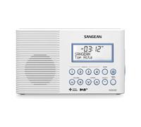 Sangean H203D Personnel Numérique Blanc Radio portable, H203DAB+