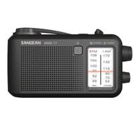 Sangean MMR-77 Radio d'extérieur FM, AM radio d'urgence manivelle, protégé