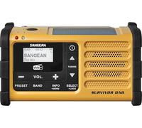 Sangean MMR-88 DAB Radio portable Numérique Noir, Jaune