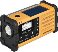 Sangean MMR-88 - Portable Urgence Radio - Lampe LED - Noir/Jaune