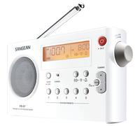 Sangean PR-D7 Portable Numérique Blanc Radio portable - Radios portables (Portable, Numérique, 87,5-108 MHz, 520-1710 kHz, 1,6 W, LCD) Blanc G