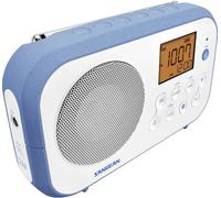 Sangean PR-D12 BT Radio de table AM, FM Bluetooth blanc, bleu