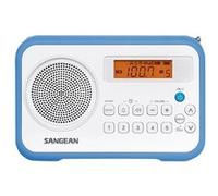 Sangean-PR-D18 - Radio portable - 1 Watt - blanc, bleu Blanc, Bleu, Bleu, Blanc G