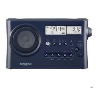 Sangean PR-D4BT Radio de table FM AM AM FM Bluetooth fonction réveil bleu foncé