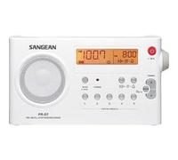 Sangean PR-D7 Portable Numérique Blanc Radio portable - Radios portables (Portable, Numérique, 87,5-108 MHz, 520-1710 kHz, 1,6 W, LCD) Blanc G