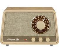 Sangean Premium Wooden Cabinet WR-101 Radio de Table AM, FM Bluetooth, AUX, FM Bois (Clair)