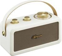 Sangean Radio sans fil RA-101, FM, Bluetooth, AUX, rechargeable, ivoire, or