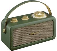 Sangean RA-101 Radio sans fil FM Bluetooth, AUX rechargeable vert, or