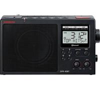 Sangean Radio de table DAB+, AM, FM DAB+, Bluetooth noir