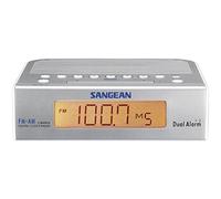 Sangean RCR-5 Radio réveil Digitale Tuner AM/FM Alarme Argent