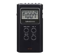 SANGEAN Sangean Pocket 120 - DT-120 - radio de poche, AM/FM, piles - noir