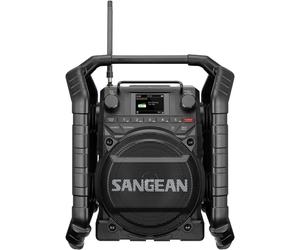 Sangean U-4X Radio de chantier DAB+, FM Bluetooth, USB, AUX, NFC rechargeable, étanche à leau, résistant aux coups, étanche à la poussière, NFC, fonction de