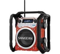 Sangean Utility Radio-U4 DBT - radio portative DAB Rouge