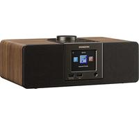 Sangean Radio de table WFR-32 – Radio Internet, Bluetooth, AUX, USB, télécommande – Noir/Bois