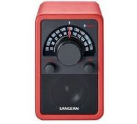 Sangean WR-15BT - Radio - cuir rouge Rouge G