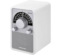 Sangean WR-15BT Radio de table FM, ondes moyennes AUX, Bluetooth blanc