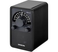 Sangean WR-15BT Radio de table FM, ondes moyennes AUX, Bluetooth noir