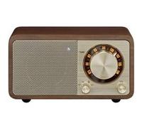 Sangean WR-7 Genuine Mini Radio de table FM Bluetooth rechargeable cerise G