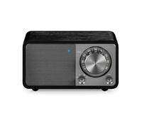 Sangean WR-7 Plus Chêne Minuit - Radio FM avec boîtier en bois - Bluetooth - Entrée auxiliaire