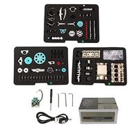 Sangeponiang Kit de modèle de moteur électrique à quatre cylindres en métal - Jouet pour enfants de 10 ans et plus