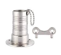 Sangeponiang Marine Carburant Bil, 316 Remplissage de terrasse en acier inoxydable, pour les bateaux et les navires marins, matériel de pont résistant à la corrosion, accessoire (ZWS31602-38 （1-1/2