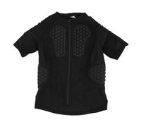 Sangeponiang Pour l'adulte, pour le football/basket-ball, une chemise de gardienne à manches courtes rembourrée avec une protection des pads EVA (L)