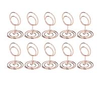 Sangeponiang Table Number Nother for Wedding Reception, 10 pièces Round Base Base Carte, Stable and Durable Tabled Cadre, Elegant Home Decoration, Prace and Practical Affic (Or rose)