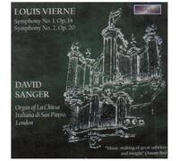 Sanger, David - Symphony Nos 1 & 2 [Import]