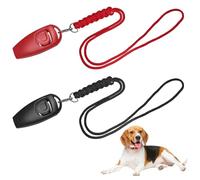 SANGFUN 2 Paquets De Sifflet Chien,Sifflet pour Chien à Haute Fréquence,Sifflet Ultrason Chien Anti Aboiement Livré avec Lanière Professionnel, Rappel de Chien, Aides à la Formation Comportementale