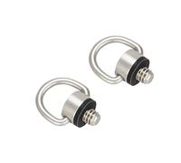 Sangle à Anneau en D 2 Pièces Vis 1/4" Fixation Rapide Caméra Trépied Bâton Selfie Support Action Appareil Photo