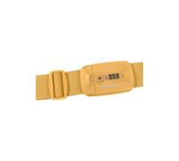 Samsonite TA Revolution - Sangle à Bagages avec Cadenas TSA, Ajustable 50mm, Boucle Clip Robuste, Sangle de Valise Sécurisée pour Voyages, Jaune