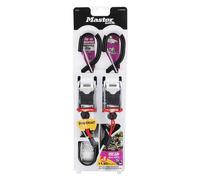 Master Lock Sangles à boucles autobloquantes Set de 2 1,80 m x 25 mm 250 kg Gris