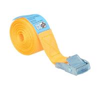 Carpoint Sangle à cliquet avec boucle – 5 m x 2,5 cm – Orange – 250 kg