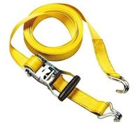 Sangle à cliquet - MASTER LOCK - 4,50 m x 35 mm - Crochets en J - Revêtement anti-abrasif
