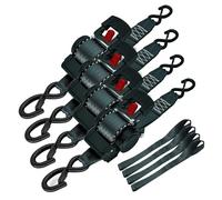 Sangle à cliquet rétractable pour une fixation sûre de la, A B | Polyester résistant avec ceinture de fixation réglable pour maintenir les charges pendant l ' expédition, le