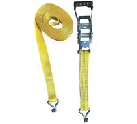 Sangle à cliquet Smith & Locke avec crochets en J 8m x 50mm