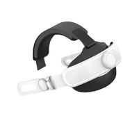 Sangle alternative ergonomique pour la réalité virtuelle Gear 3S - Améliore la stabilité et le confort - Sangle de tête en cuir synthétique