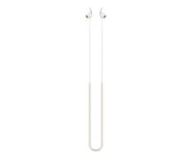 Sangle Anti-Perte pour Samsung Galaxy Buds 3, Support pour écouteurs, Corde Anti-Transpiration, Sangle de Cou pour écouteurs (Luce Bianca)