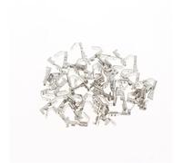 Sangle Anti-Retour à Ressort autobloquant, bornier pressé à Froid, Joint en Fil de cuivre, 50/100mm 6.3mm, 4.8 pièces(4.8mm 50pcs)
